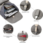 17" Laptop Backpack for Women & Men, Bookbag for Teen Girls & Boys Teenagers - Image 2