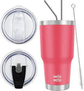 WETOWETO 30 oz Tumbler Stainless Steel Vacuum Insulated Coffee Ice Cup Double by Wetoweto