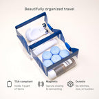 Cadence Parcel - Clear Dopp Kit - Durable and Leak-Resistant Travel Toiletry - Image 3