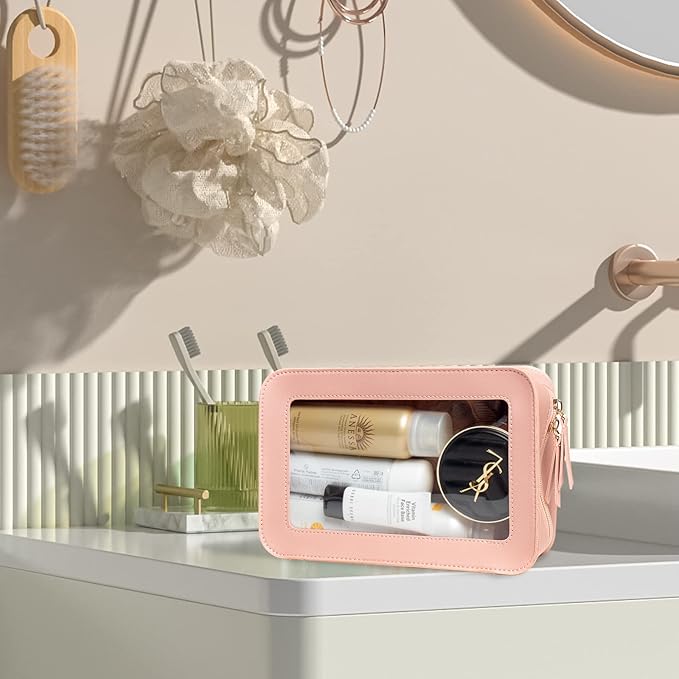 LETGO Clear Makeup Bags, TSA Approved Toiletry Bag - Image 5