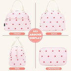 FlowFly Insulated Lunch Bag for Women – Corduroy Lunch Tote Box, Cute Cooler - Image 5