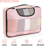 Veken 8 Set Packing Cubes for Travel Essentials, Suitcase Organizer Bags in 4 - Image 4