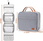 Hanging Travel Toiletry Bag, Large Capacity Cosmetic Travel Toiletry Organizer - Image 4