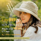 TOP-EX XL/XXL Women’s Wide Brim Bucket Sun Hat - Image 4