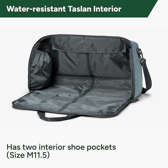 Halfday Convertible 2-in-1 Garment Duffel Weekender Bag 40L | Wrinkle-Free - Image 3