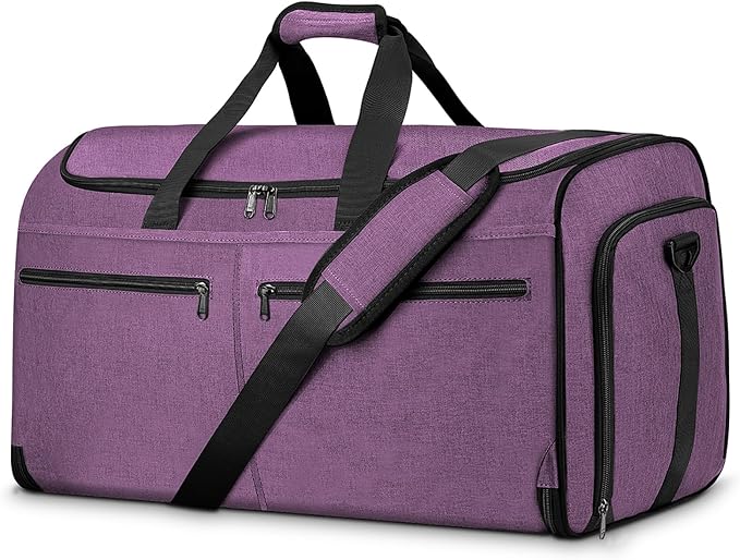 Large Garment Bag for Travel, Bukere Convertible Suit Travel Garment Duffel Bag by Bukere