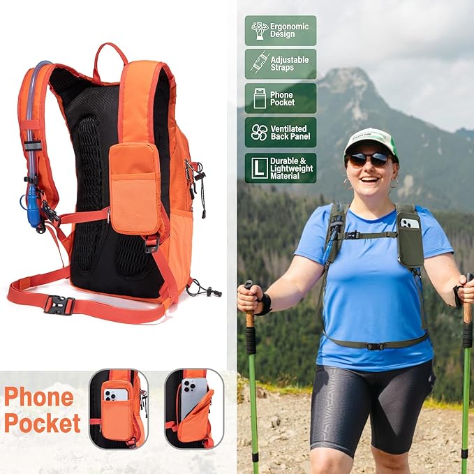 Insulated Hydration Backpack Pack - Image 2