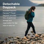 Osprey Fairview 55L Women's Travel Backpack, Night Jungle Blue - Image 6