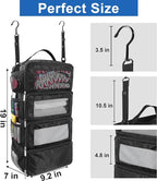 Suitcase Organizer, Travel Luggage Organizer Portable Hanging Travel Shelves - Image 4