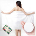 Premium Disposable Bath Towels, Extra Thicker and Larger, by QUALIALL