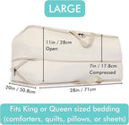 2-pack XXL Comforter Storage Bag - Image 4