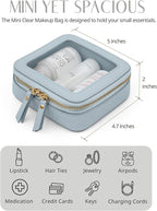 Popvibe Clear Makeup Bag Travel Cosmetic Case Transparent Toiletry Bag - Image 5