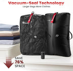 Vacuum Bags for Travel Luggage, Vacuum Clothing Compression Bag - Image 2
