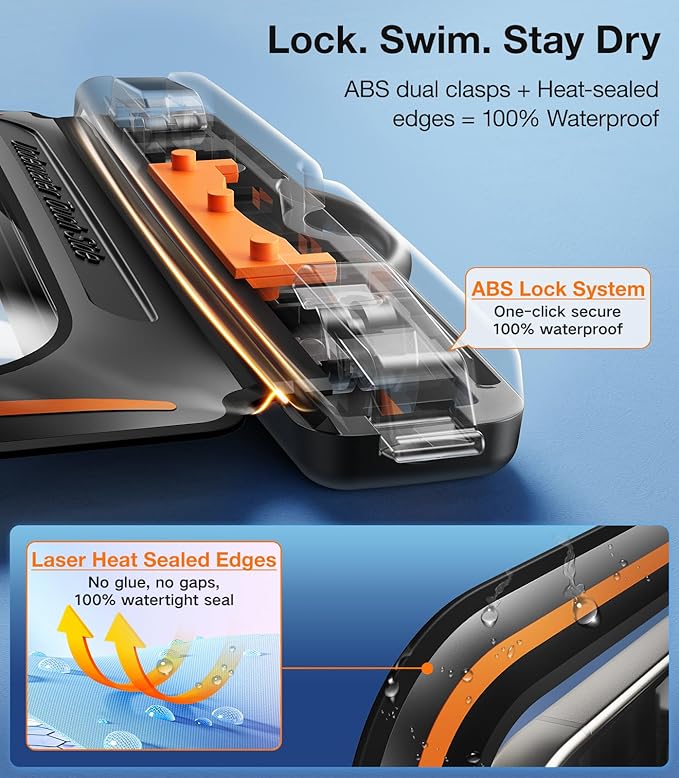 TORRAS IPX8 Waterproof Phone Pouch Floating, Underwater Screen Touchable - Image 4