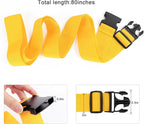 2Pcs Luggage Straps for Suitcase Travel Accessories TSA Approved, 80In Long - Image 3