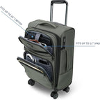 KROSER Softside Expandable Carry On Luggage - Image 6