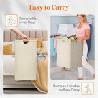 Lifewit 120L Double Laundry Hamper - Image 5