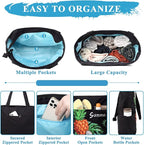 VASCHY Beach Bag for Women, Large Waterproof Sandproof Fold-able Packable Pool - Image 3