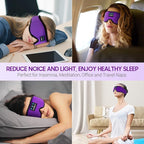 MUSICOZY Sleep Mask with Bluetooth Headphones, Sleeping Headphones Bluetooth - Image 7