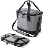CleverMade Collapsible Insulated Cooler Bag – Leakproof Soft Folding Cooler by CleverMade