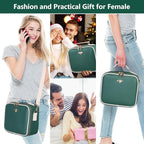 Travel Makeup Bag with Mirror of LED Lighted, Rechargeable Cosmetic Train Case - Image 6