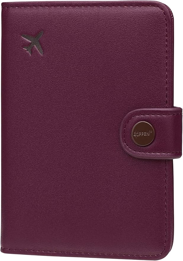 ZOPPEN Passport Holder Women, Passport Cover Travel Wallet Rfid Blocking by Zoppen