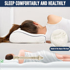 Travel & Camping Comfortable Memory Foam Pillow – Easy to Carry Portable Bag – - Image 3