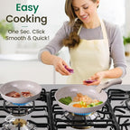 Chef Power Ceramic Nonstick Pots and Pans Set 19 Piece - Image 7