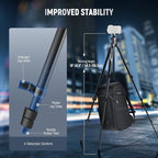 NEEWER LITETRIP LT07 61" Aluminum Travel Tripod Stand - Image 3