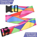 Colorful Luggage Straps for Suitcases, Adjustable Luggage Travel Belts to Keep - Image 5