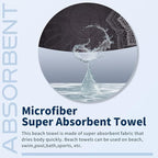 2 Pack Lightweight Thin Beach Towel Oversized 71"x32" Big Extra Large - Image 6