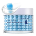 Hyaluronic Acid Capsule Face Cream,Moisturizer Capsule Facial Cream,Hydrating Night Face Cream Skincare 4.9 OZ