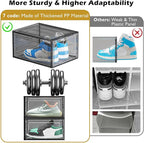 7 code Thicken & Sturdy Clear Shoe Storage Organizer - Image 6