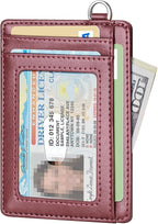 FurArt Slim Minimalist Wallet, Front Pocket Wallets, RFID Blocking, Credit Card - Image 2