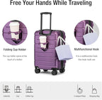 KYME Hardside Expandable Carry On Luggage 22x14x9 Airline Approved - Image 3