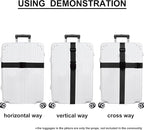 Luggage Straps for Suitcases TSA Approved Travel Belt 4 Pack by Chelmon - Image 5