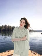 VENVSBEE Shawl Wraps for Women, Travel Scarf Soft Blanket Wrap Pashmina Travel - Image 4