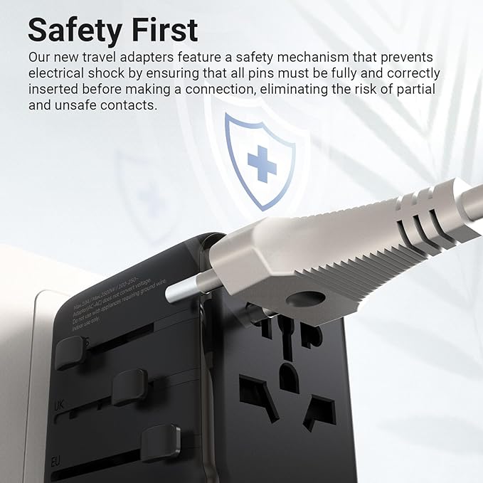 MINIX 85W Universal Travel Adapter, GaN III International Power Adapter - Image 5