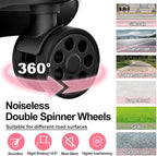Krute Carry on Luggage 20 Inch USB Suitcases - Image 6