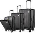 Luggage Sets 3 Piece, ABS Lightweight 20in/24in/28in Luggage, Expandable Carry by SONSENAI