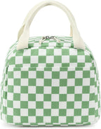 Bluboon Lunch Bag for Women Men Cute Corduroy Lunch Tote Bags Reusable - Image 8