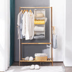 YOUDENOVA Hanging Closet Organizer, 4-Shelf Closet Hanging Storage Shelves - Image 4