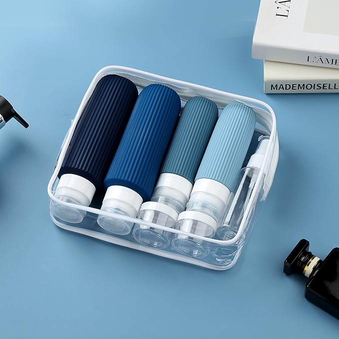 16 Pack Travel Bottles for Toiletries, Large 6oz Silicone Travel Containers jar - Image 7
