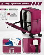 Gonex 16 inch Underseat Carry On Luggage - Image 4