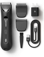 MANSCAPED® The Lawn Mower® 3.0 Plus Groin & Body Hair Trimmer – Updated SkinSafe™ Trimmer Blade, Waterproof Wet/Dry Groomer, USB-C Rechargeable, Men’s Wireless Ball Shaver