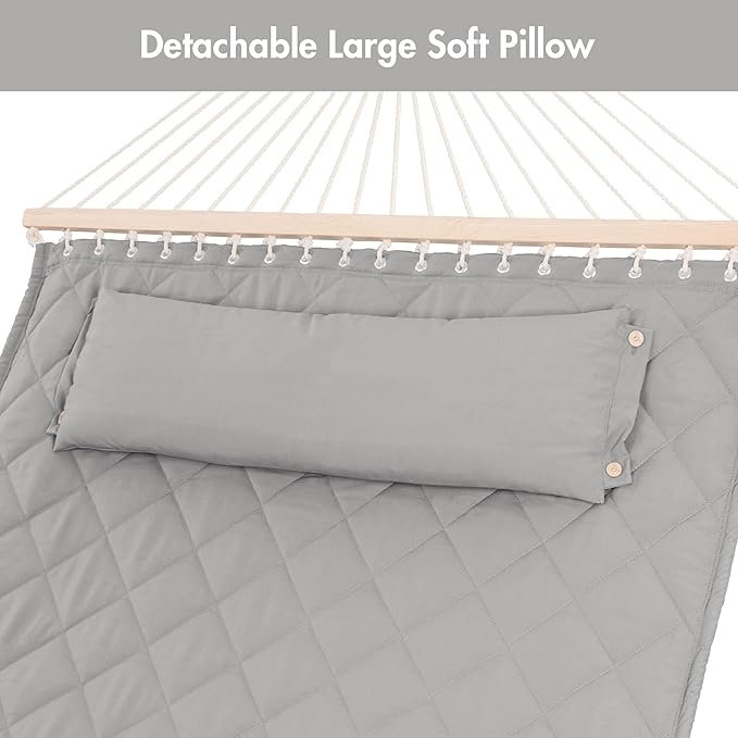 ANOW Double Hammock with Stand 12FT, Heavy Duty Hammocks with Stand - Image 7