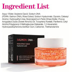 Salmon DNA PDRN Pink Collagen Capsule Cream - Lightweight Hydrating Gel Moisturizer with Niacinamide, Hyaluronic Acid, Glow Boost, Non-Sticky, Sensitive Skin