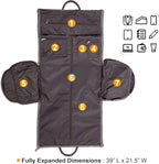 seyfocnia Convertible Travel Garment Bag, Carry on Garment Duffel Bag - Image 3