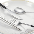 Travel cutlery set, 18/8 stainless steel cutlery, Reusable utensils set - Image 4