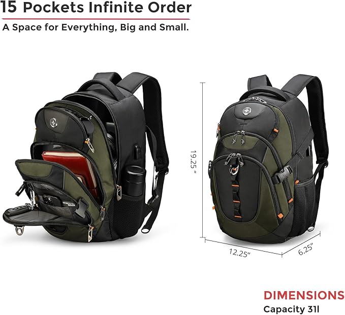 Swissdigital Design Laptop Backpack - Image 3
